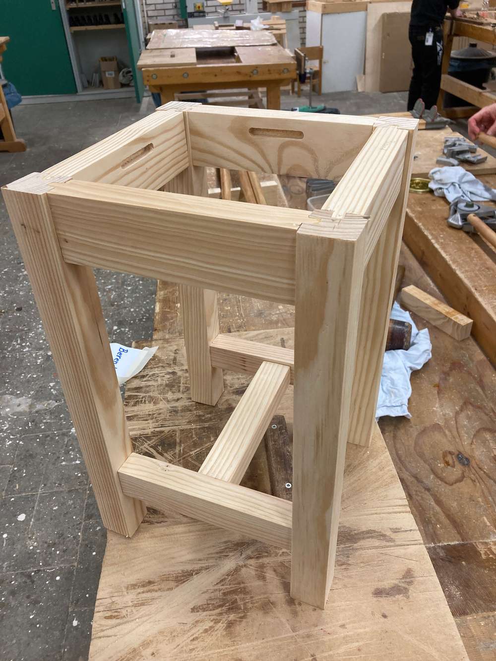 Stool progress picture