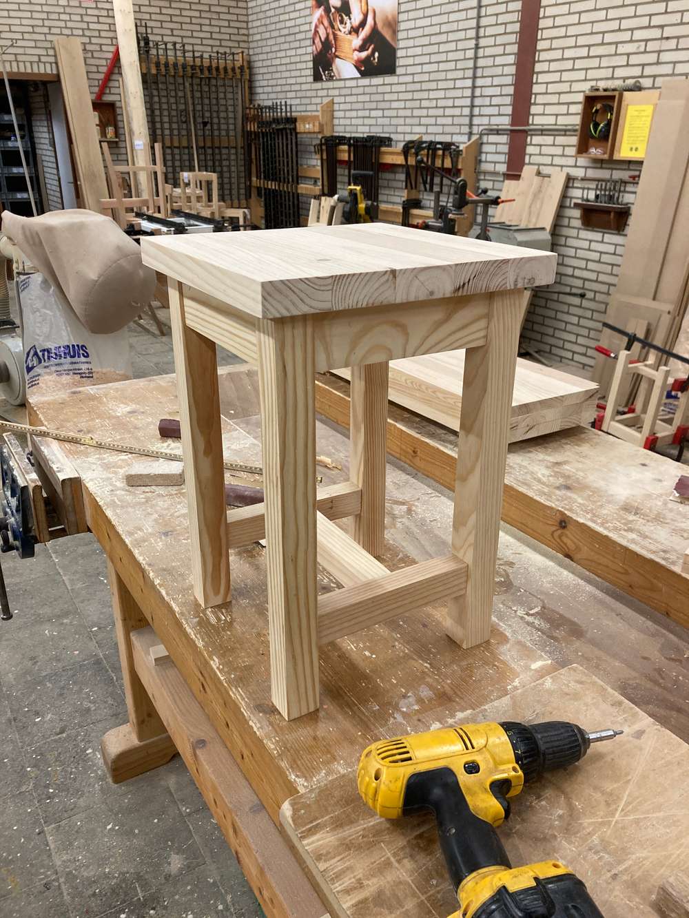 Stool progress picture