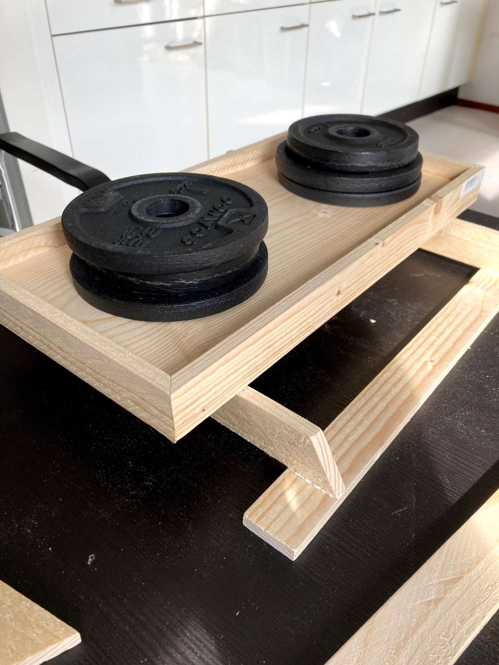 Using weights to glue things together