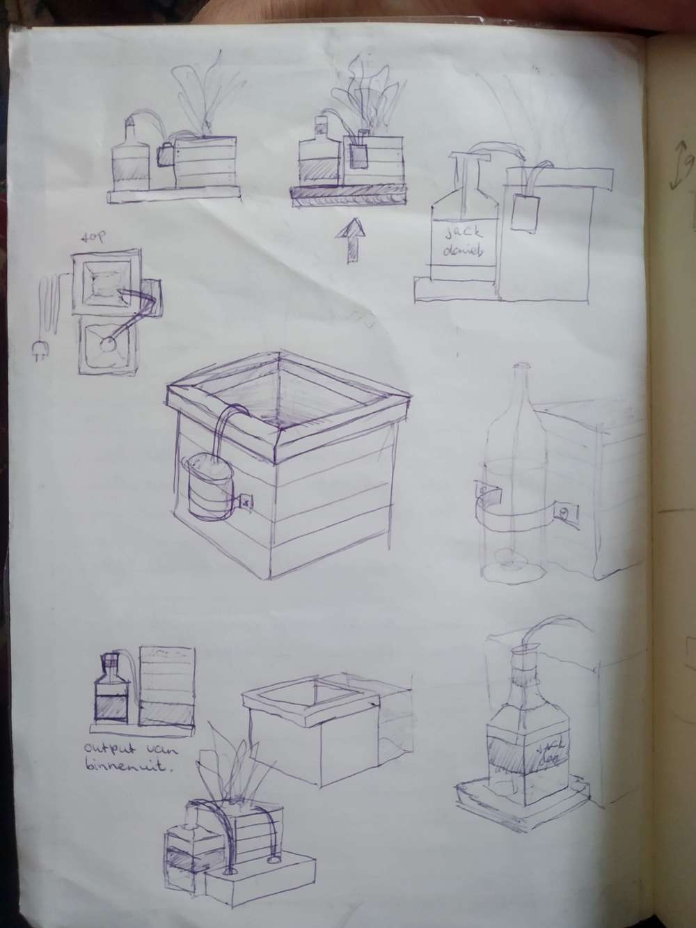 Sketch of my planter idea